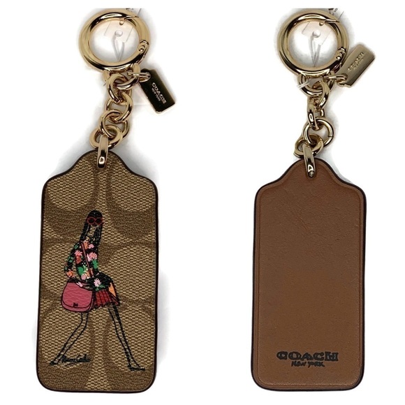 Coach Bonnie Cashin Anniversary Keychain NWT Fob - Picture 2 of 2